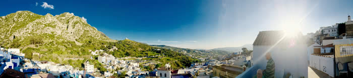 View over Chefchaouen, Morocco