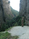 Assen's favourite wallcreeper spot in Trigrad Gorge